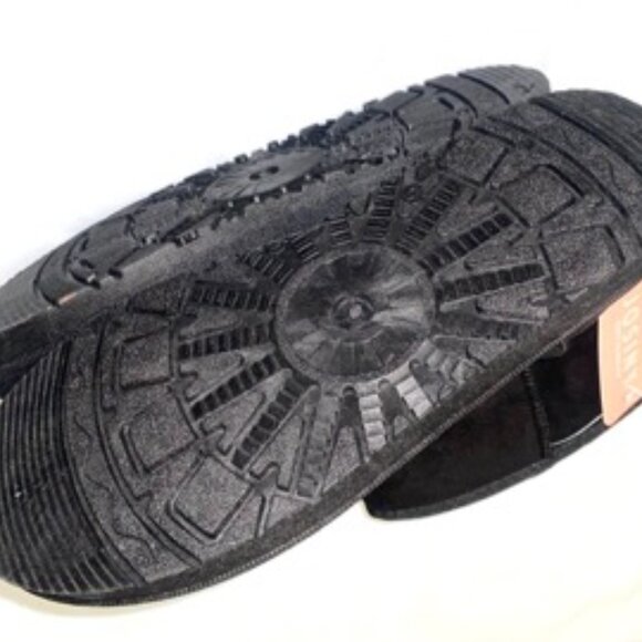 JOSINY Women's Snow Boots, Fur Lined Ankle Bootie Warm Short, Black Size 5 - Picture 4 of 6